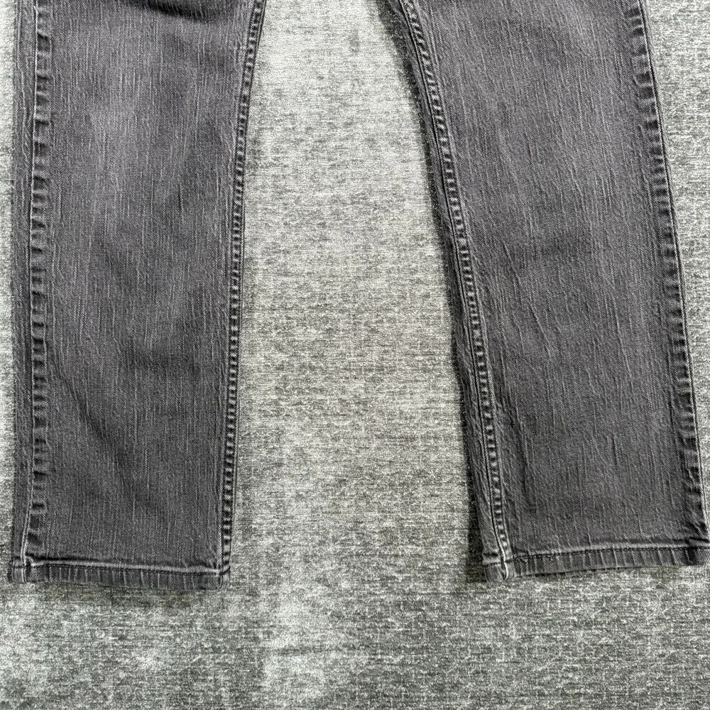 Levis 514 Straight Fit Jeans‎ Men's Size W29 L30 Black Denim Stretch Cotton